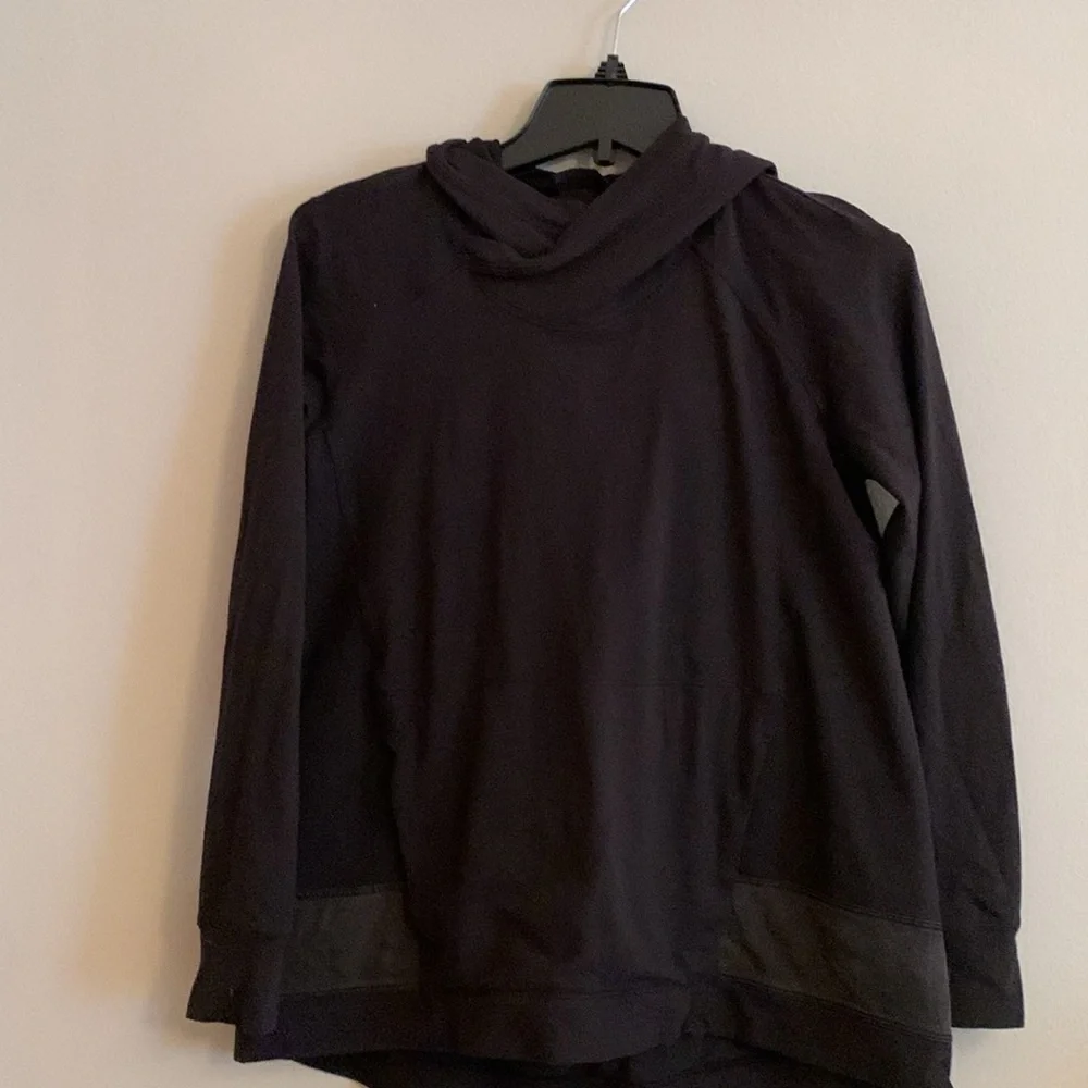 lululemon athletica Black Cowl Neck Sweater - Preloved